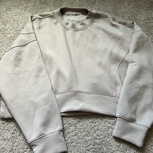 Women's Beige Sweatshirt